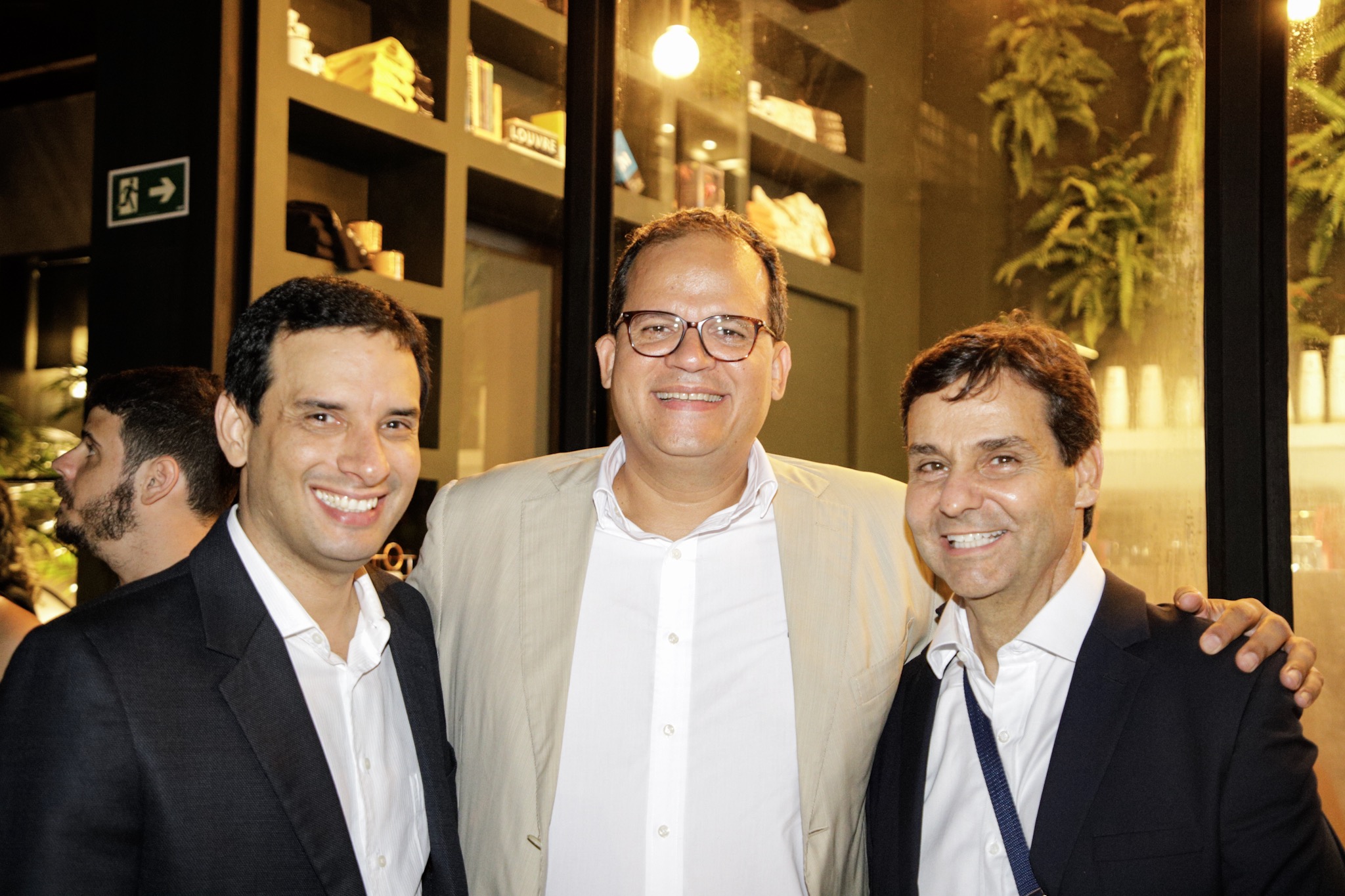Leo Prates, Pacheco Maia e Claudio Cunha