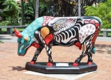 Shopping da Bahia recebe todas as esculturas da Cow Parade Brasil