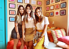 Carol Lisboa, Cris Roccon e Julia Sampaio promovem bazar em dezembro
