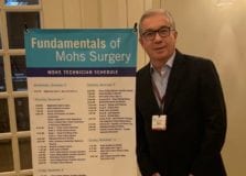 Miguel Brandão se torna membro da American Society for Mohs Surgery