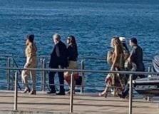 Lula é visto em píer no Corredor da Vitória embarcando em lancha