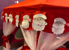 Crianças passam a noite no Shopping da Bahia em ação de Natal