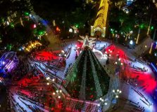 Decoração natalina no Campo Grande já foi visitada por mais de 425 mil pessoas