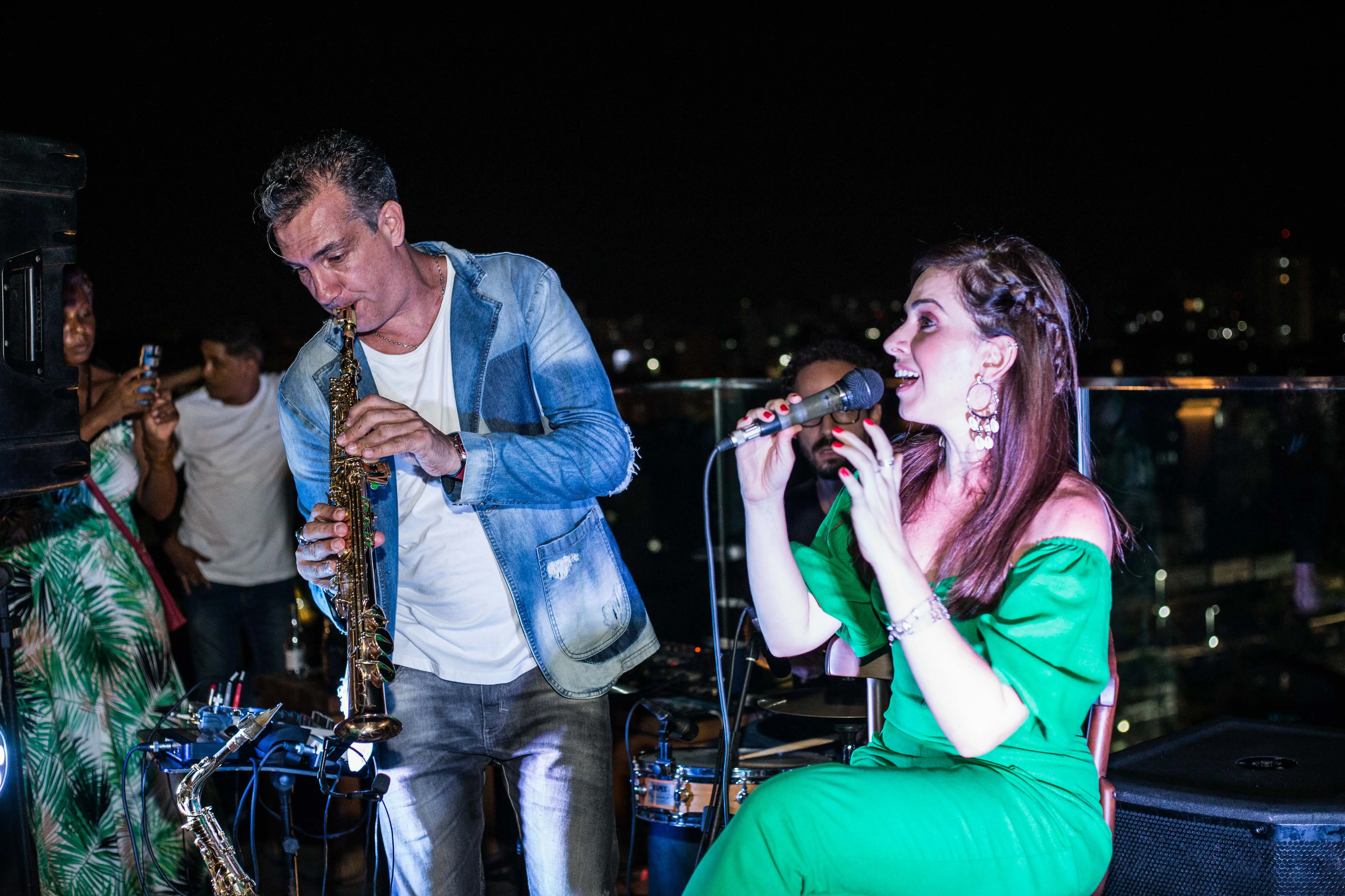 Andre Paganelli e Liane Grisi