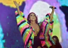 Plateia estrelada assistiu ao show de Daniela Mercury em Salvador