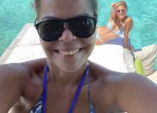 Daniela Falcão e Juliana Santos passam férias nas Maldivas
