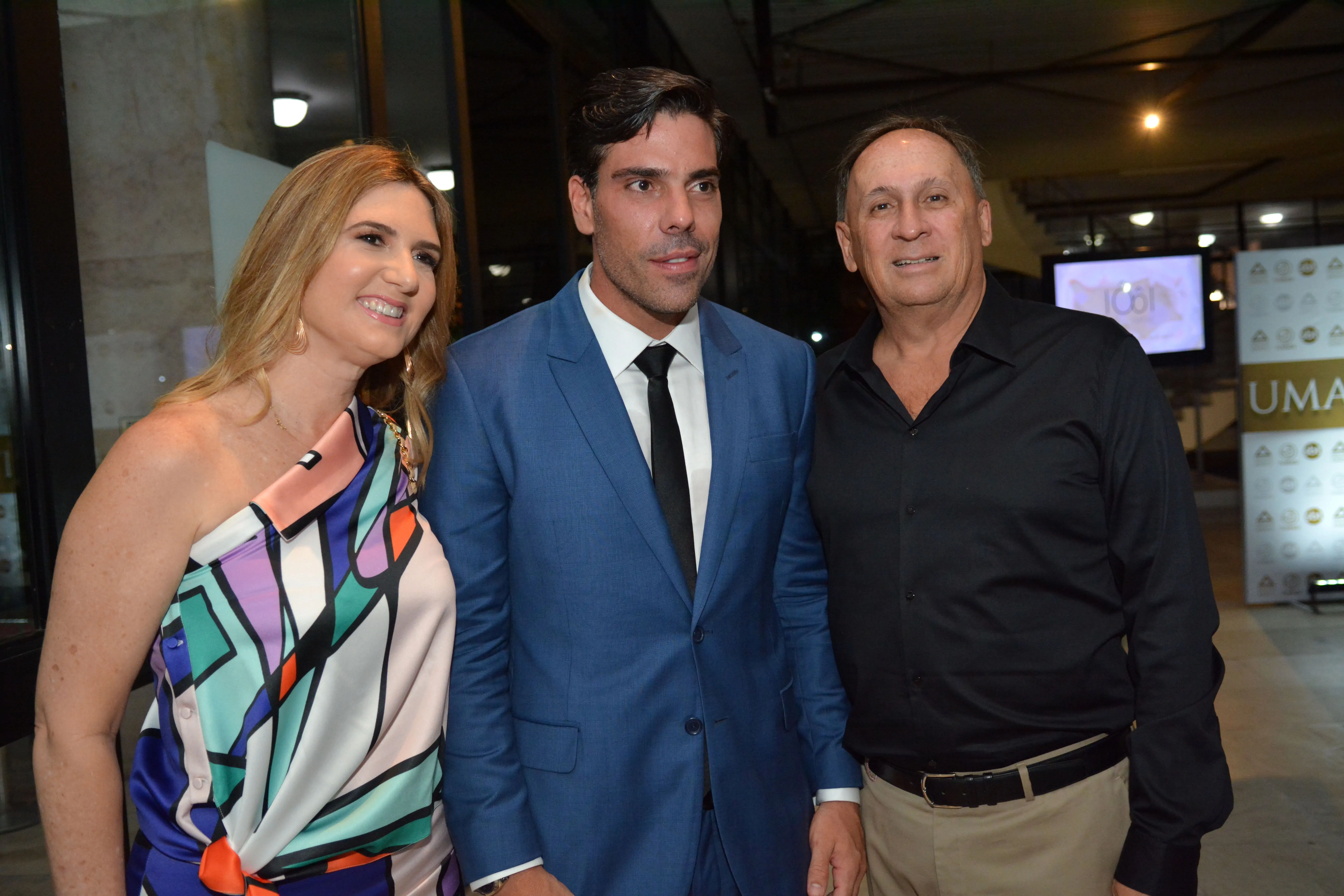 Geyse Fiedra,Tiago Coelho e João Gualberto