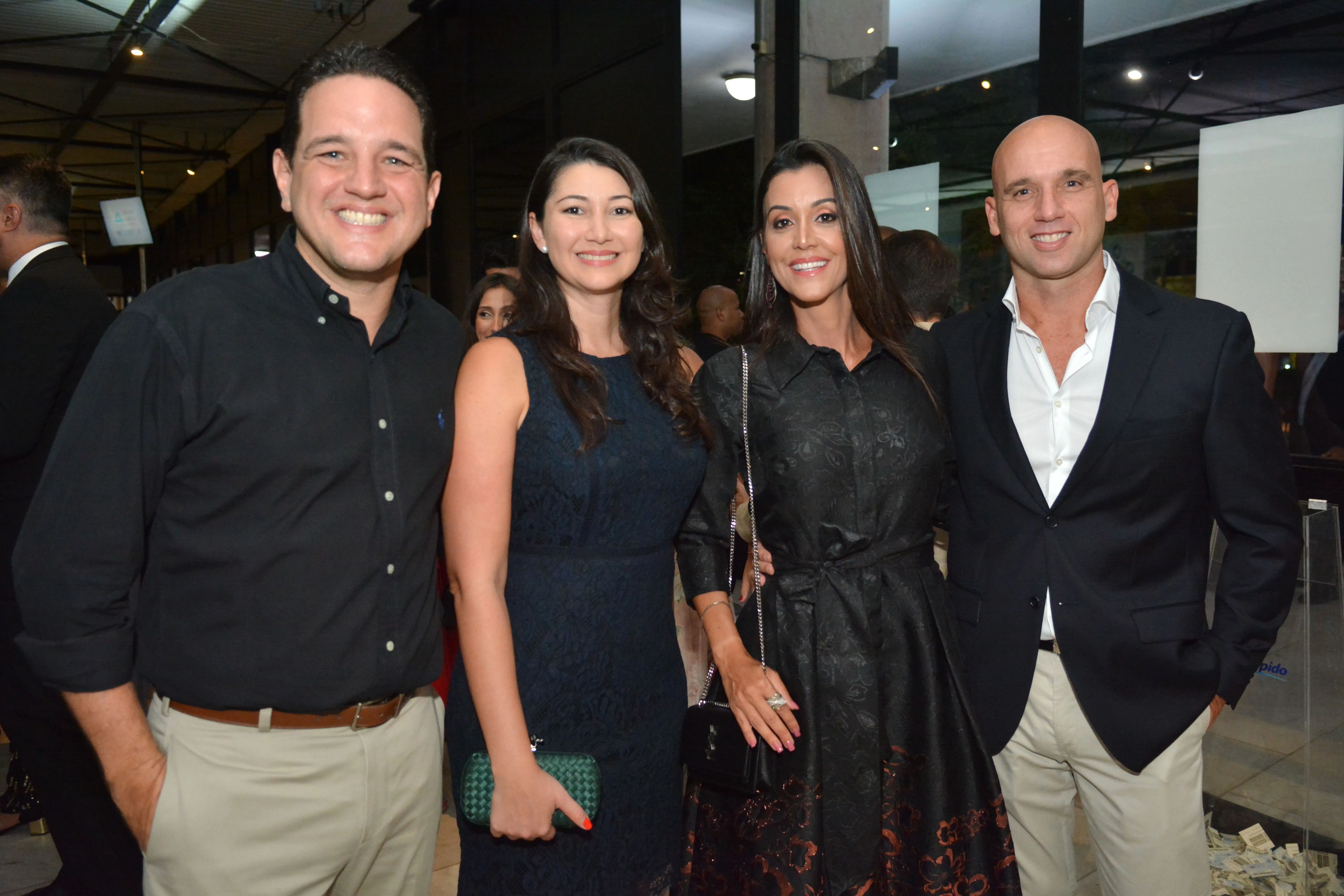 Kiko Silva, Cecilia Zanchet, Bianca e Manoel Alonso