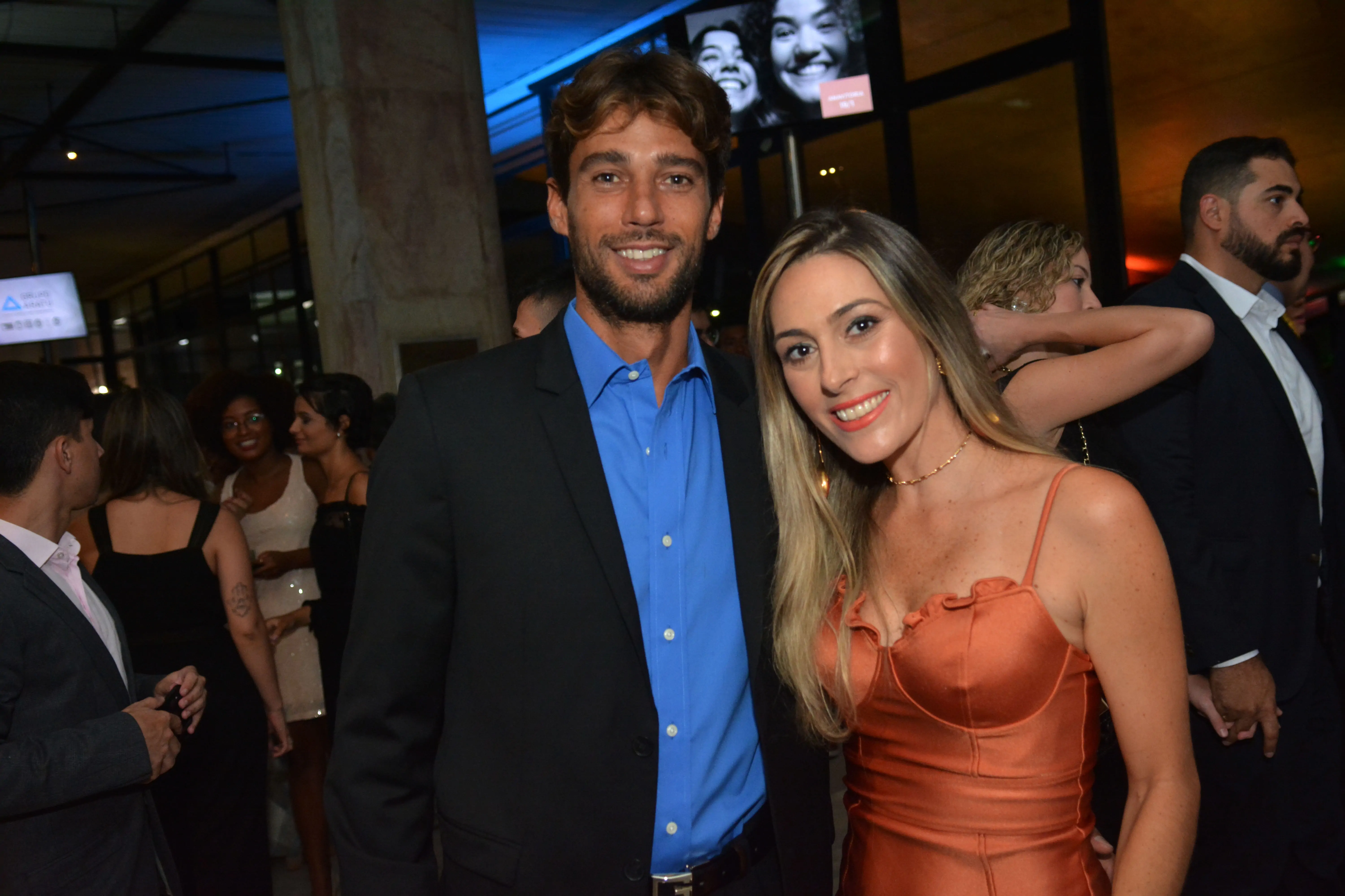 Pedro Garcez e Renata Pessoa