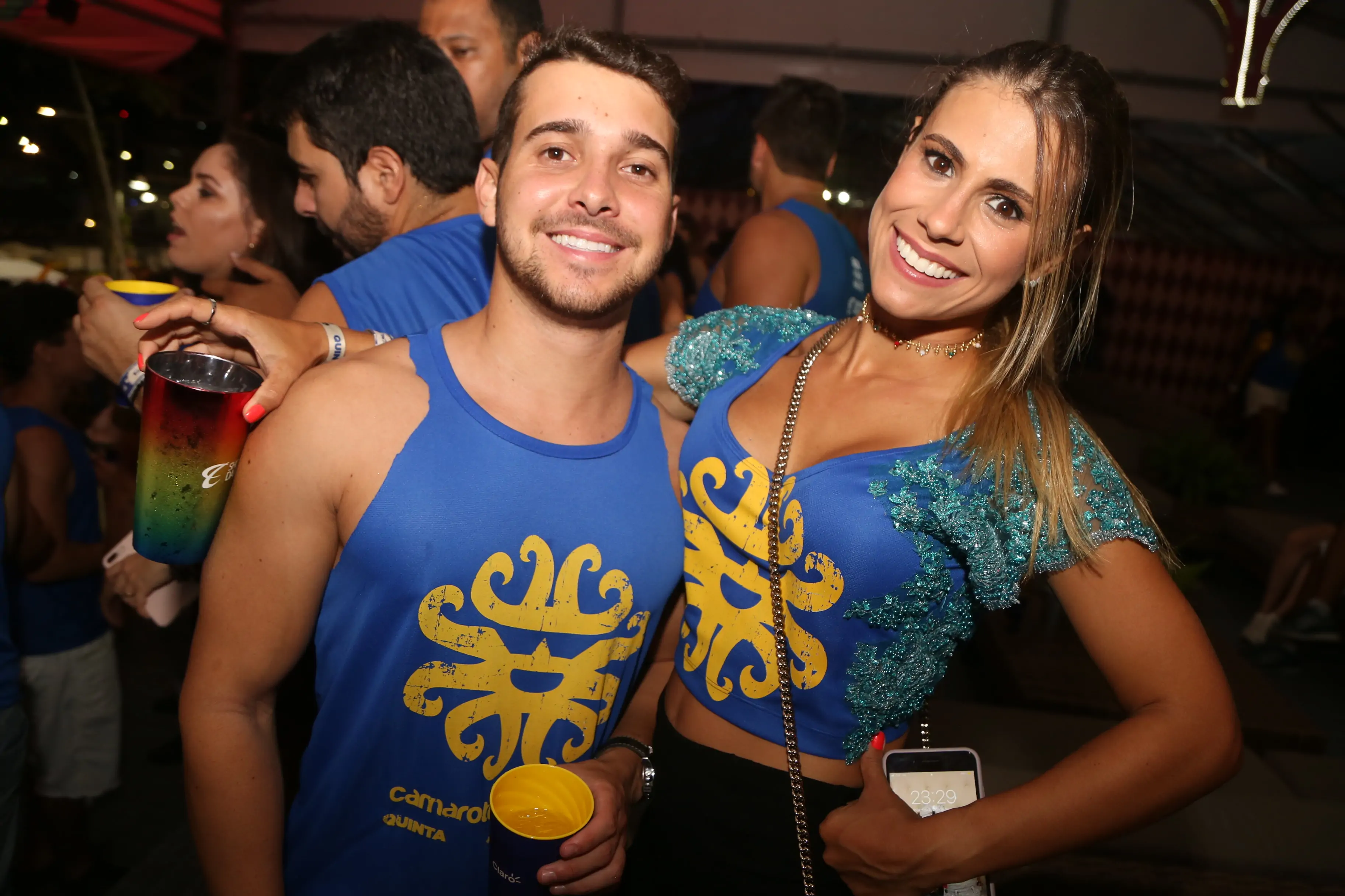 Milton Santana e Juliana Serravale