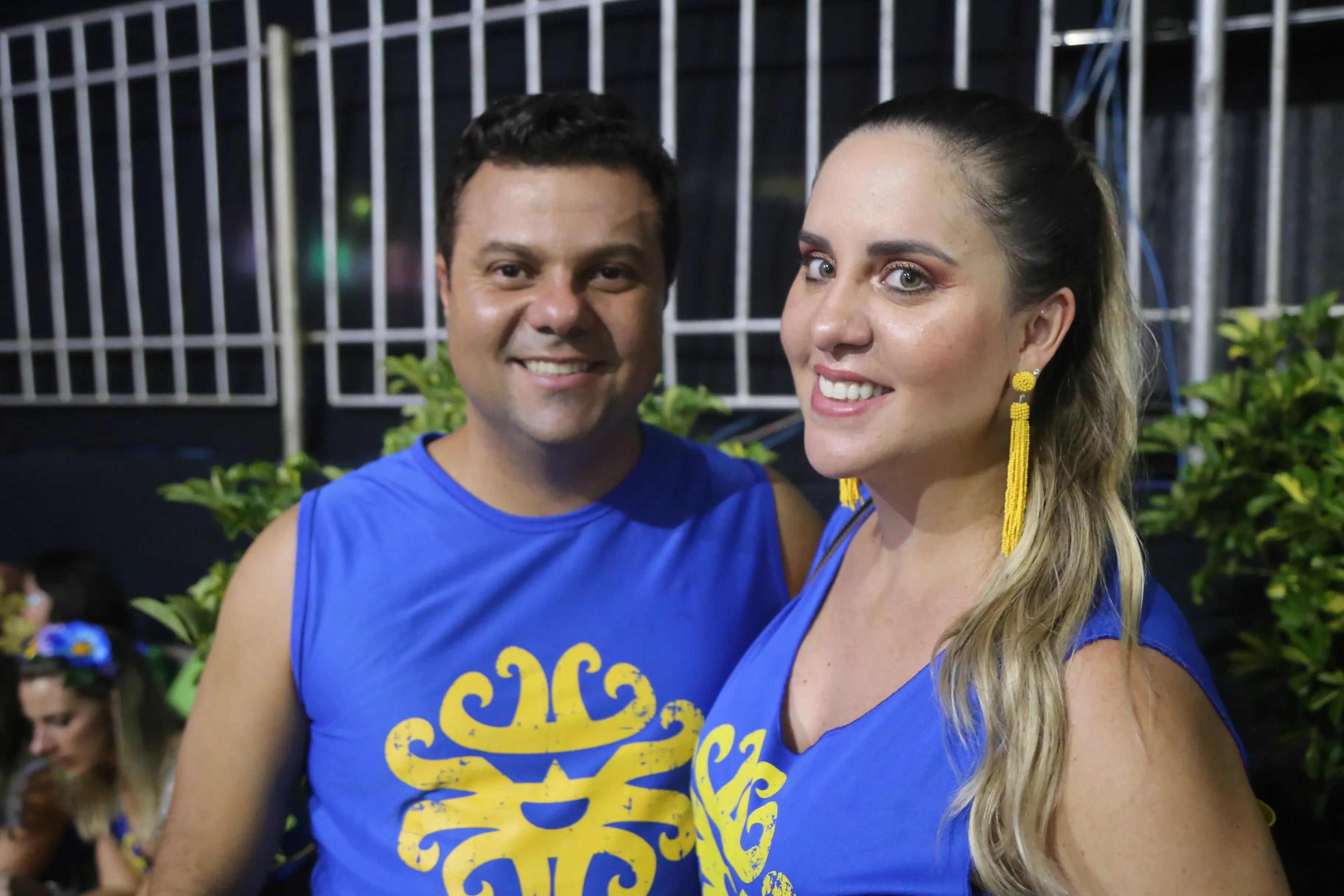 Luciano Simões e Mila Argolo