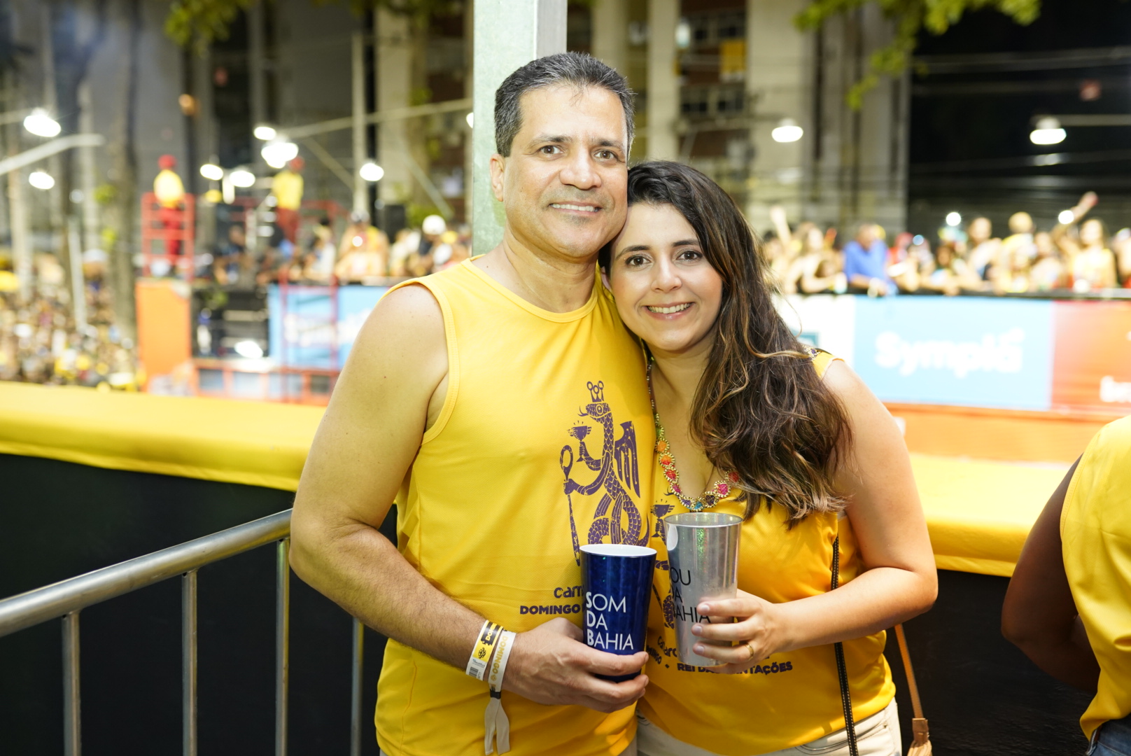 Andrea Mendonça e Carlos Magno