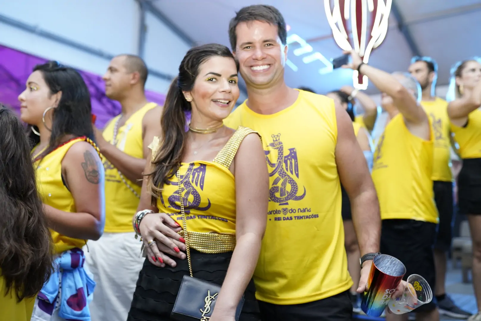 Andressa Nagem e Francisco Torres