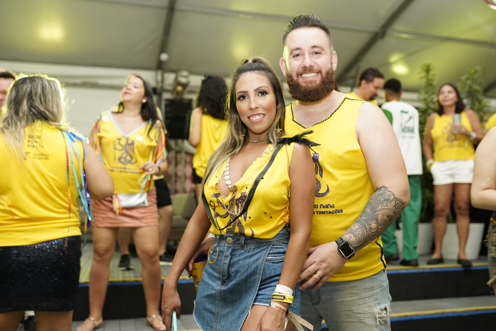 Camille Cavalcante e Marco Rivera