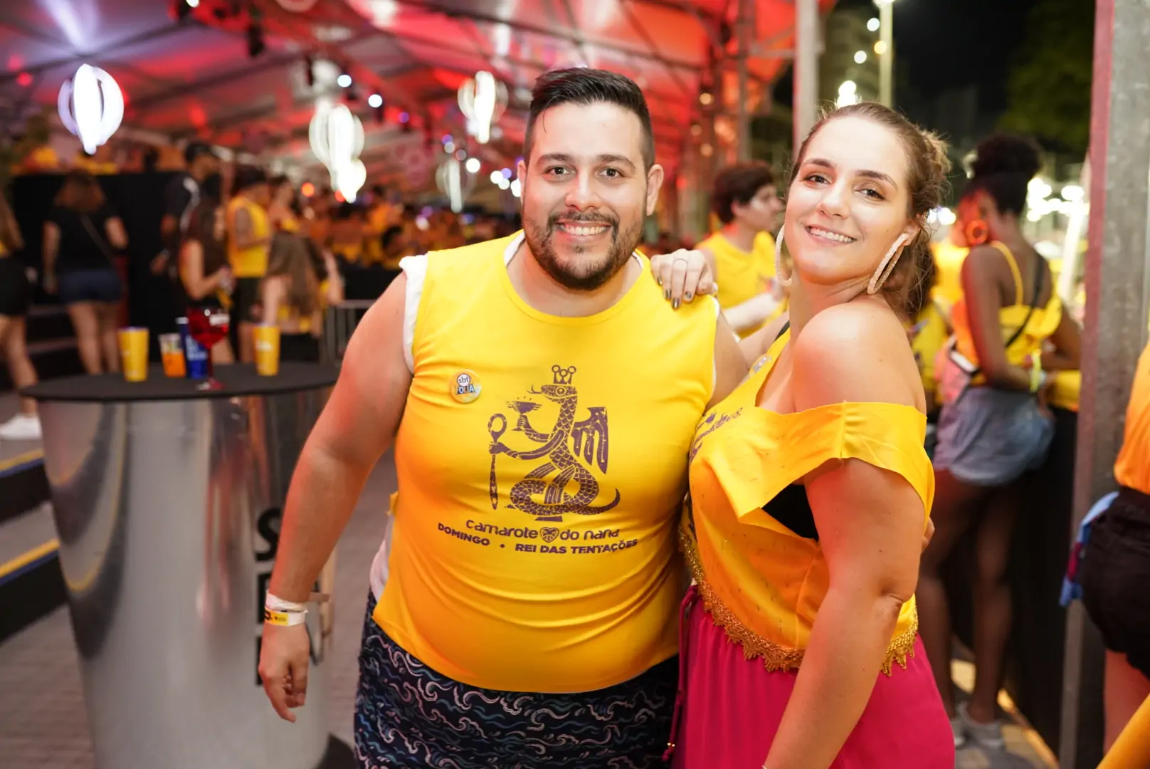 Flávio Barolli e Raissa Moura
