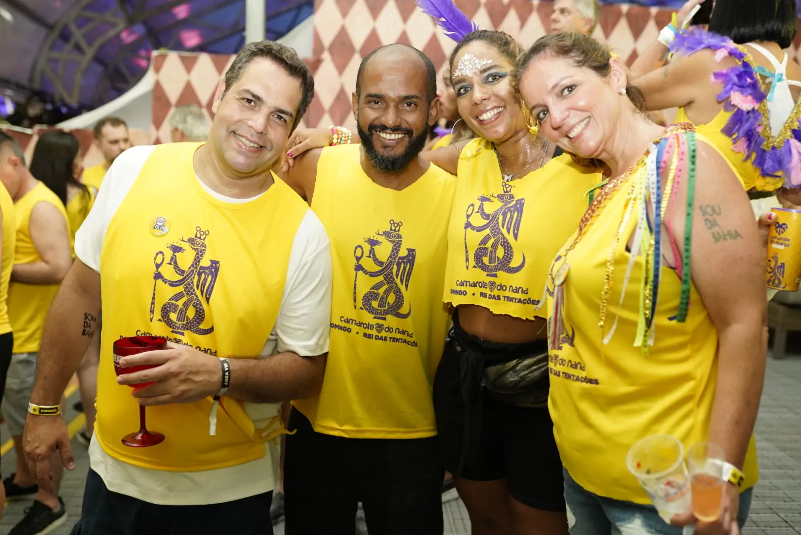 Heloísa Rodovalho, Carol Pessoa, João Paulo e Fernando Rodovalho
