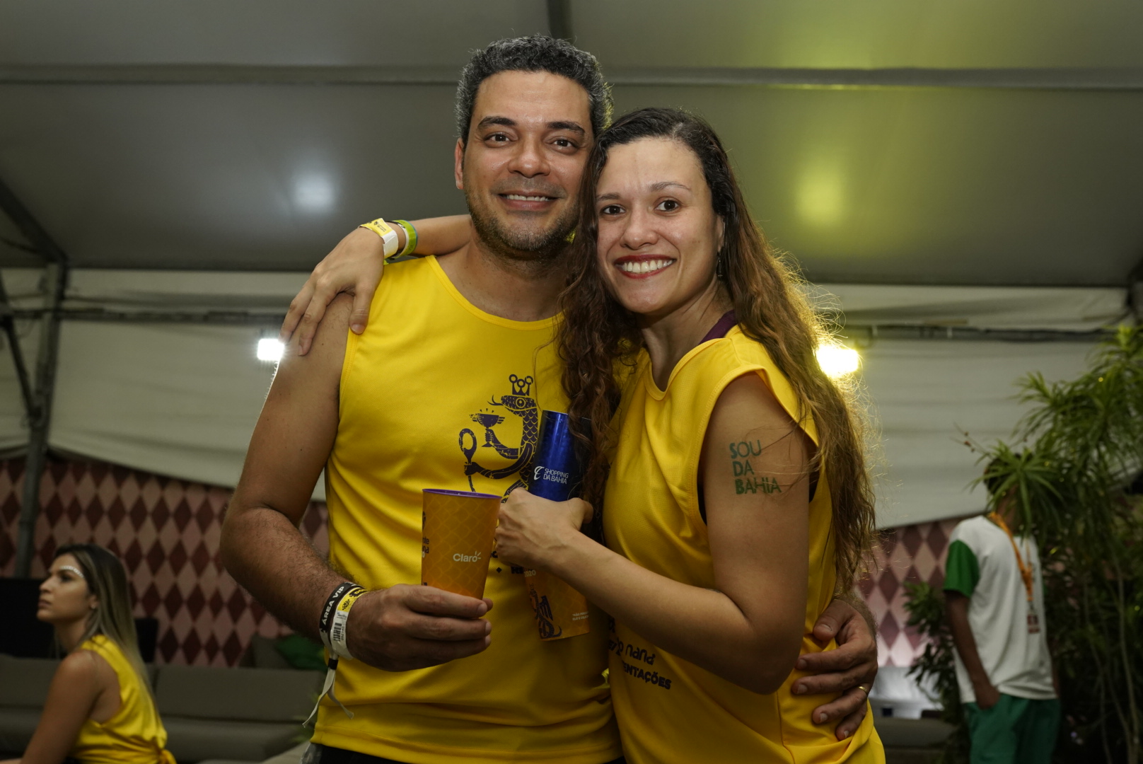 Pablo Caldas e Larissa Dantas