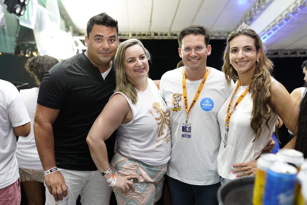 Felipe Cerqueira, Fernanda Cerqueira, João Roma e Roberta Roma