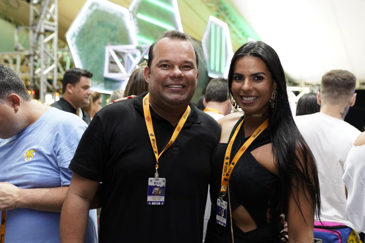 Geraldinho e Adriana Rangel