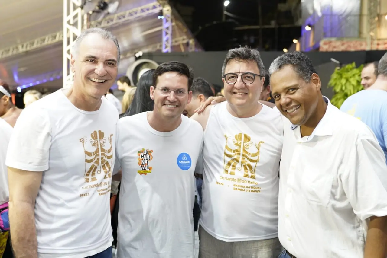 Nelson Pelegrino, João Roma, Danilo Fortes e Antônio Brito