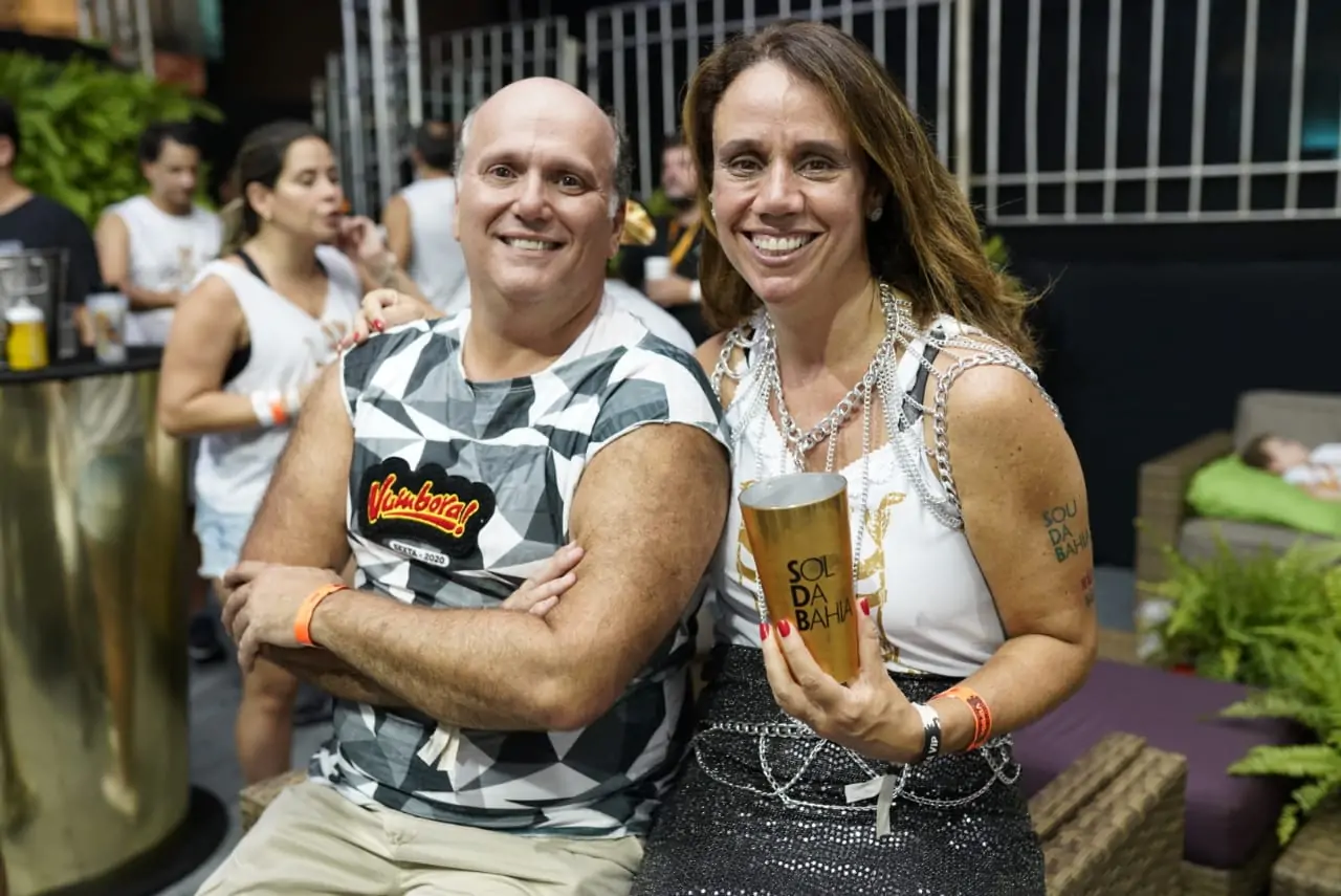 Ricardo Visco e Lila Lopes