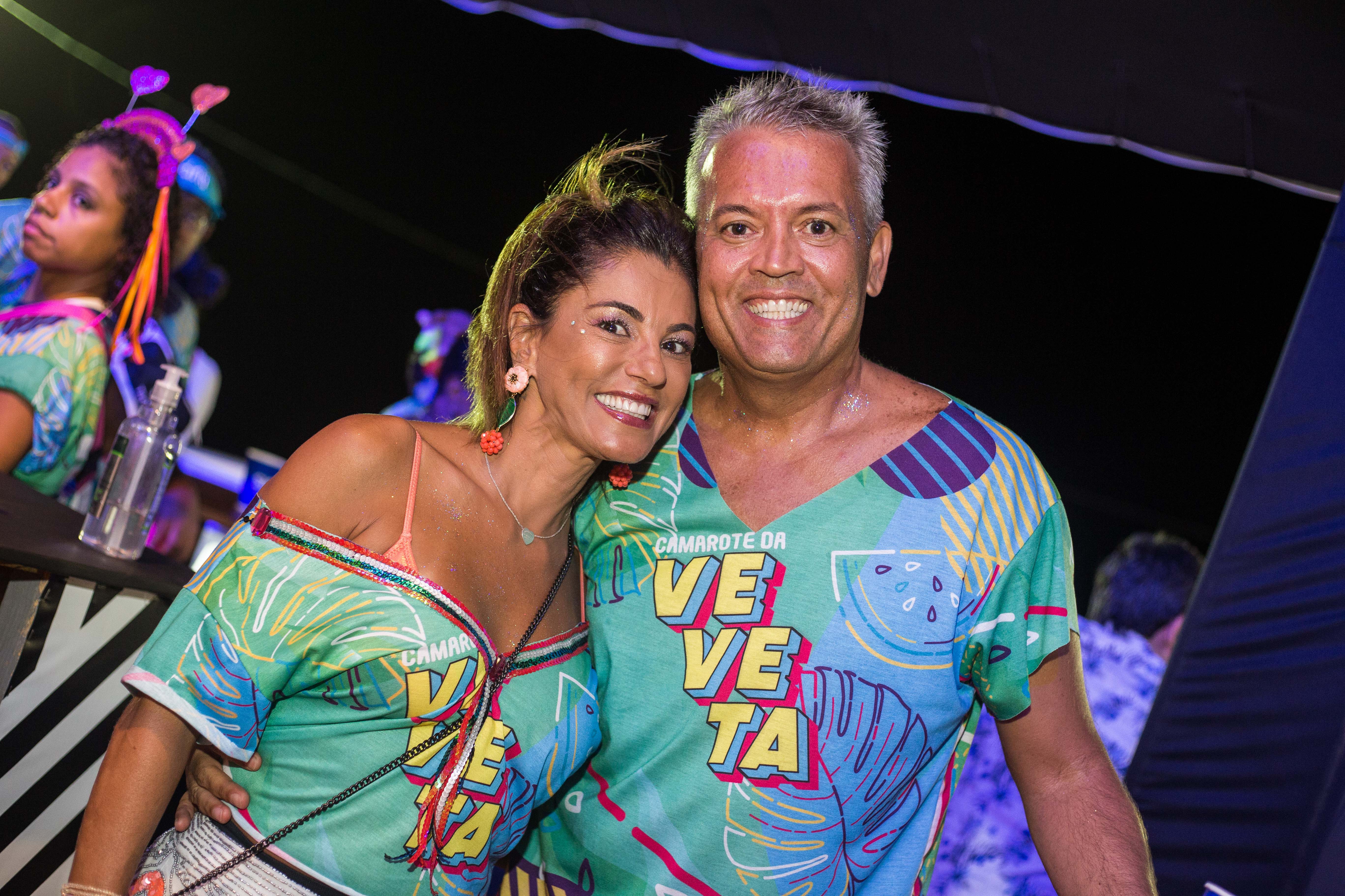 Adriane e Edson Tanuri