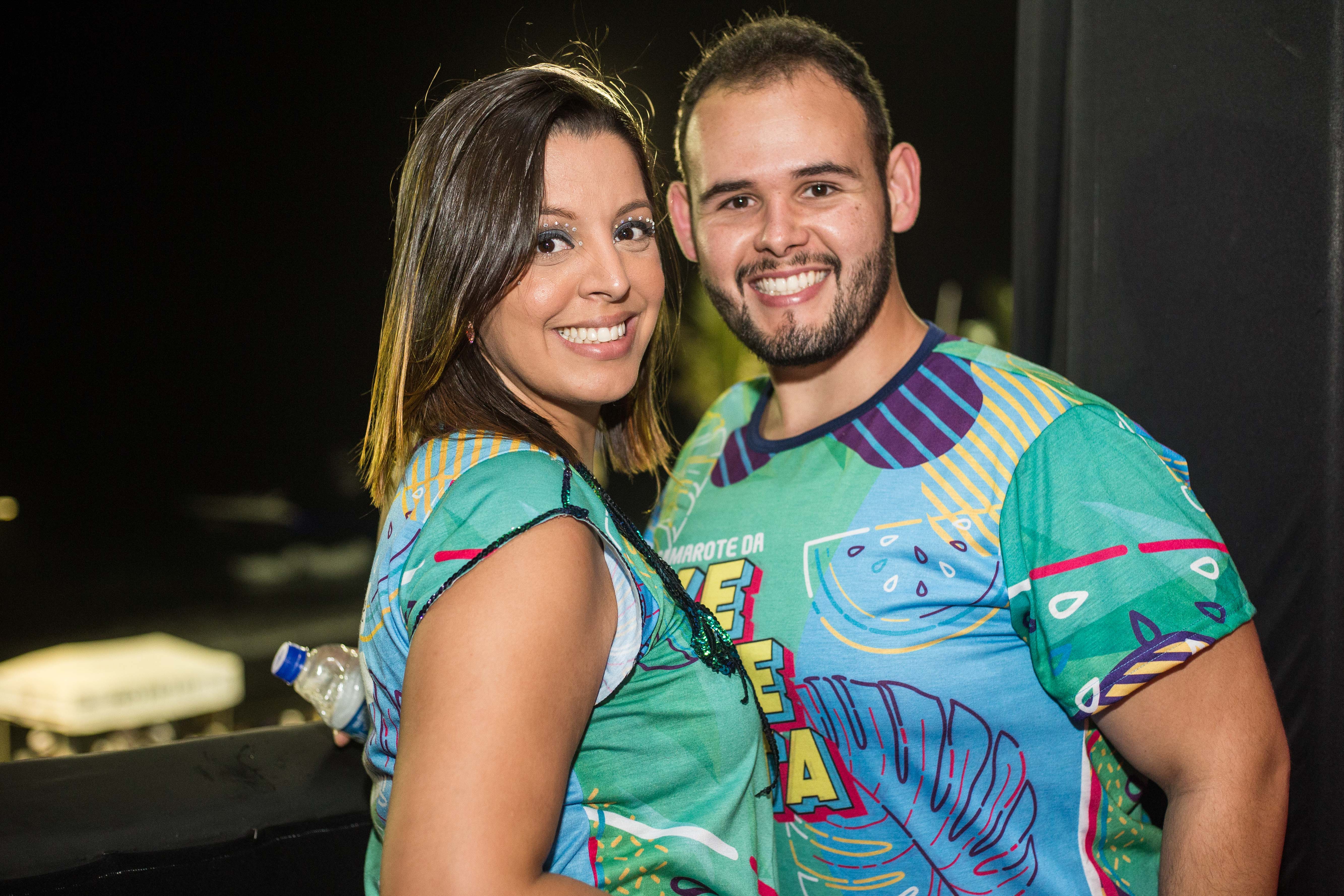 Daiane Costa e Paulo Leal