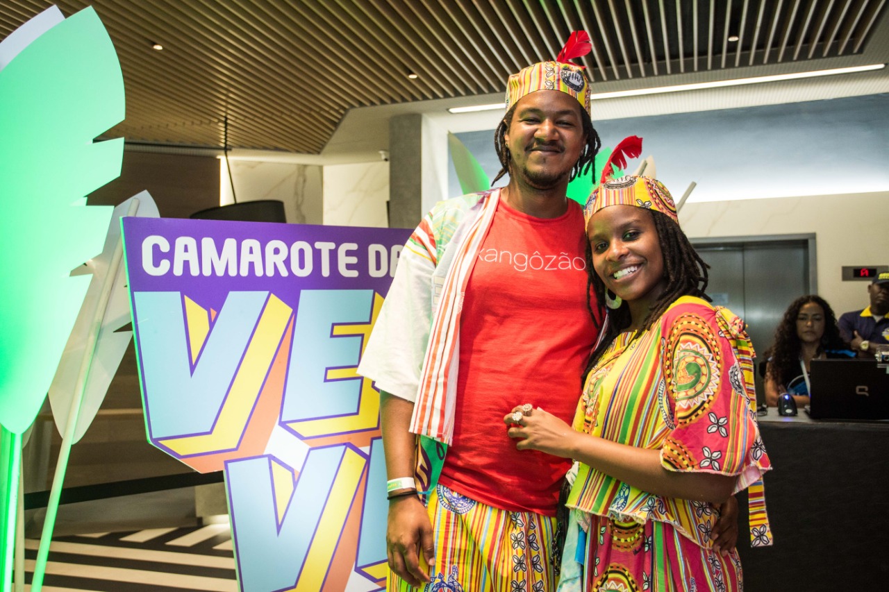 Monique Evelle e Lucas Santana
