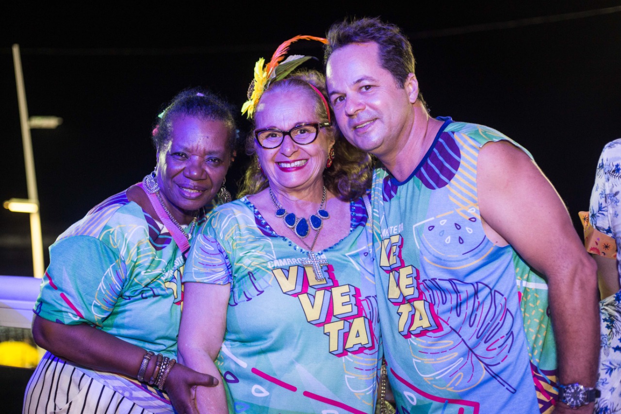 Neuza Borges, Maria José e Flavio Vieira