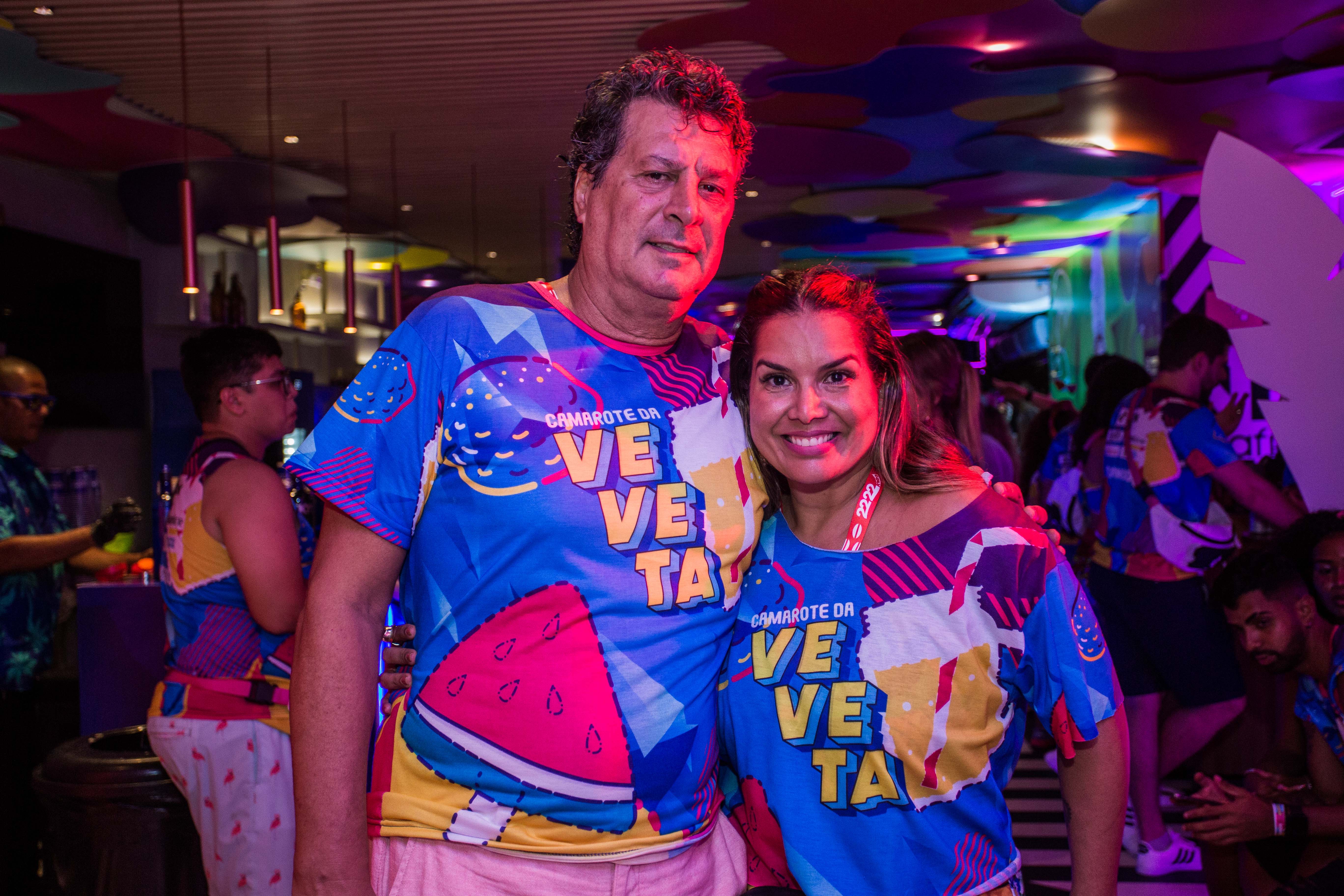 Mauricio Priore e Adriana Régis