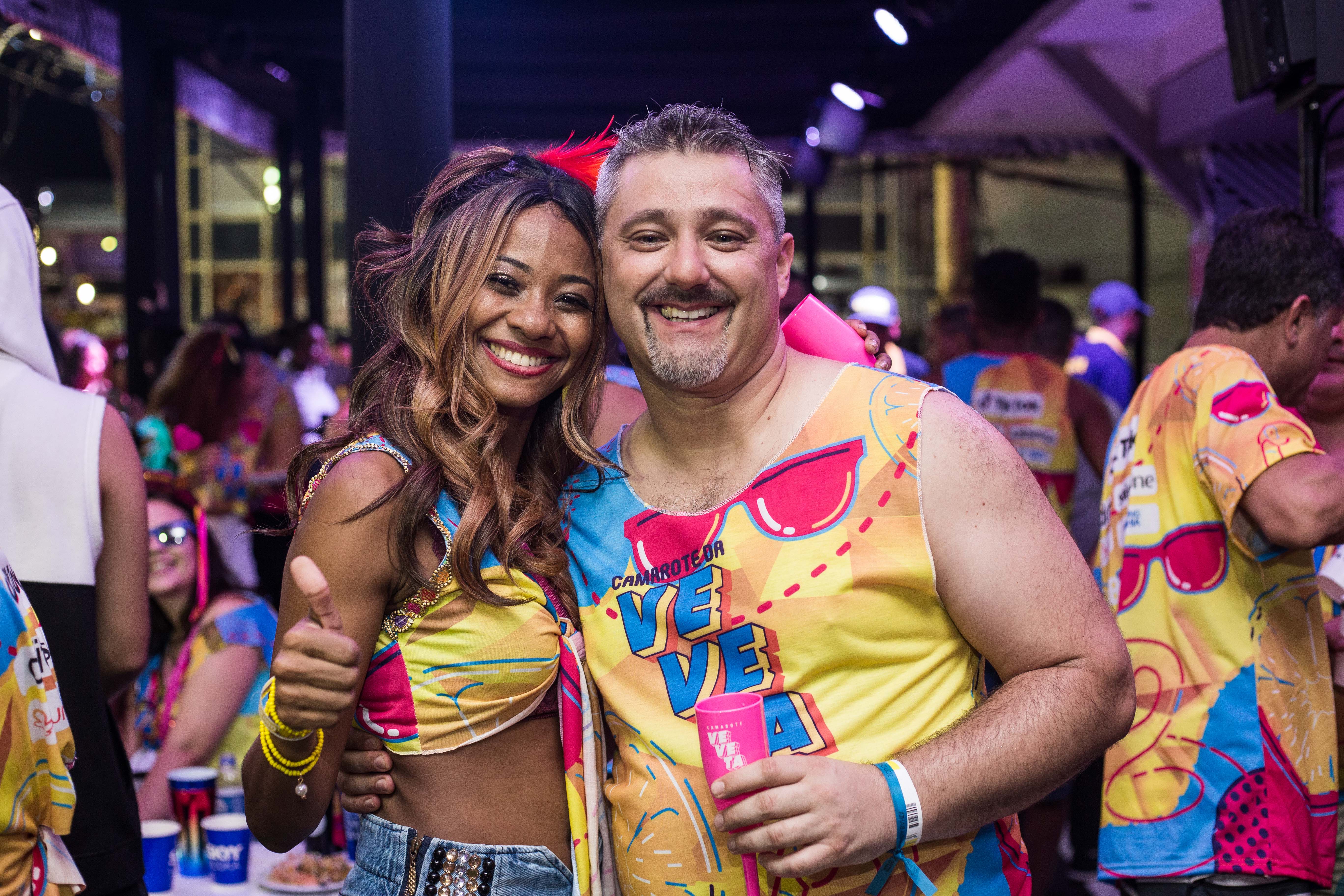Laurent Rezette e Eliana Sampaio