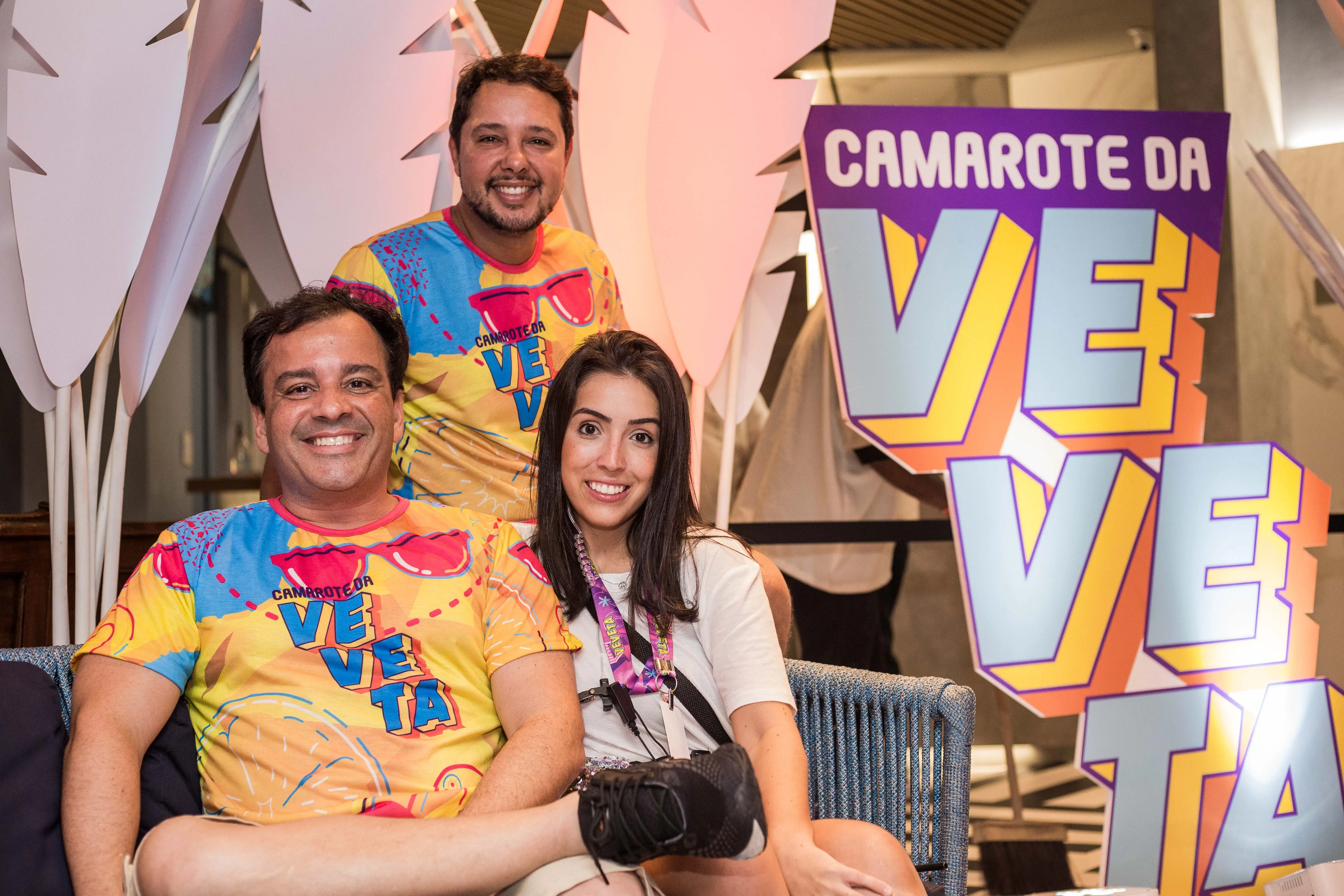 Neto Teixeira, Babbie Becattini e Andreiv Vasconcelos