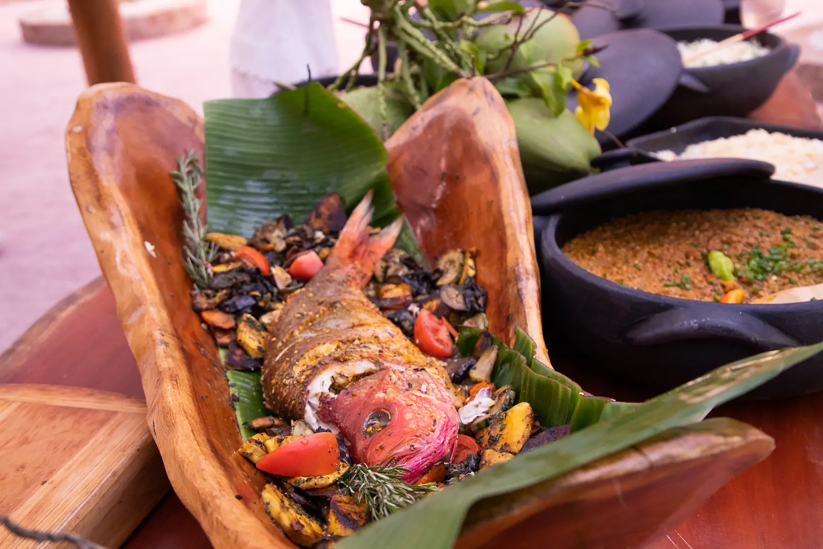 Gastronomia do Restaurante Preta