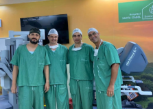 Hospital Santa Izabel realiza cirurgia robótica pioneira