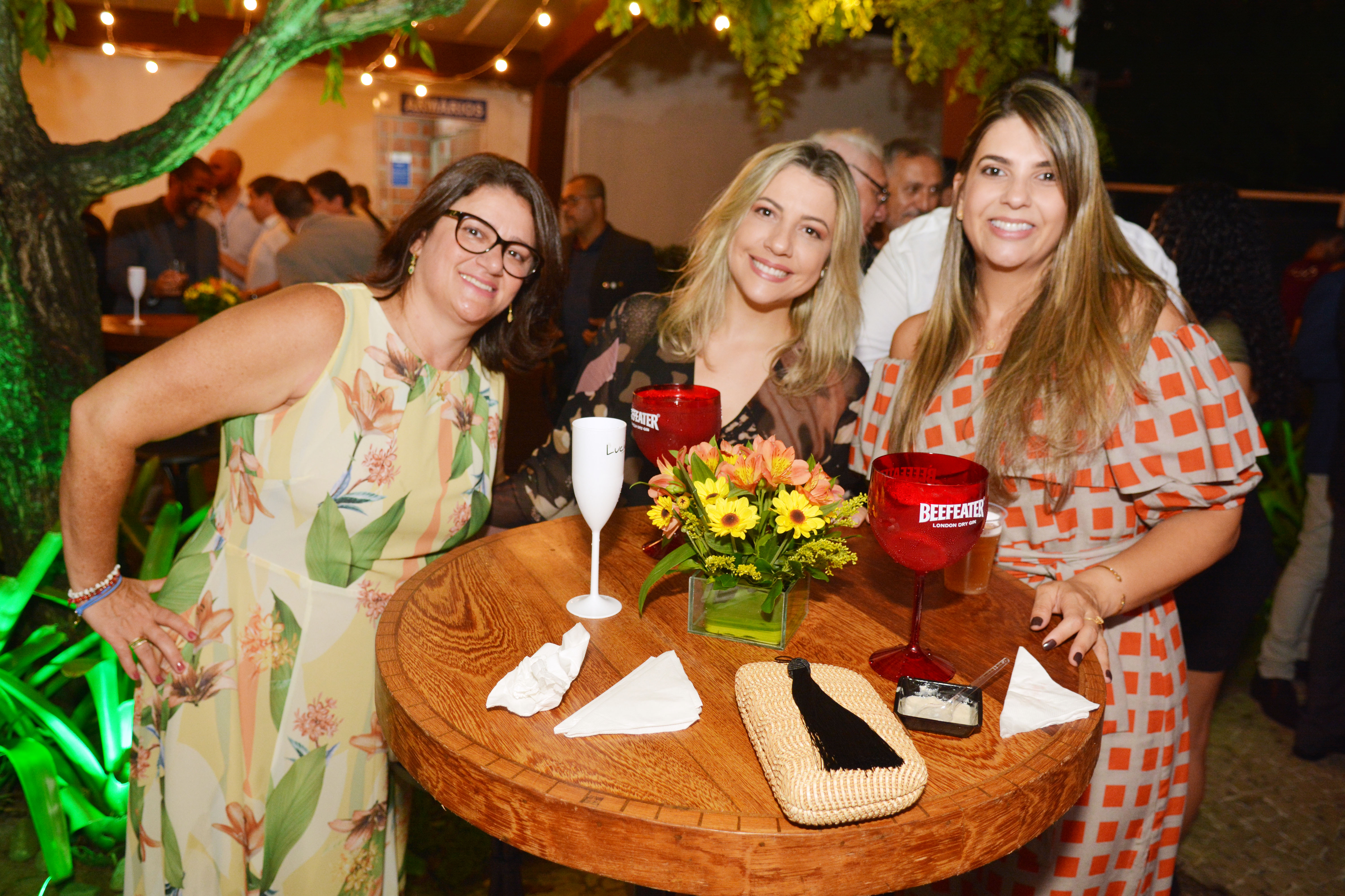 Lucineide Rosas, Aline Caetano e Camila Borges