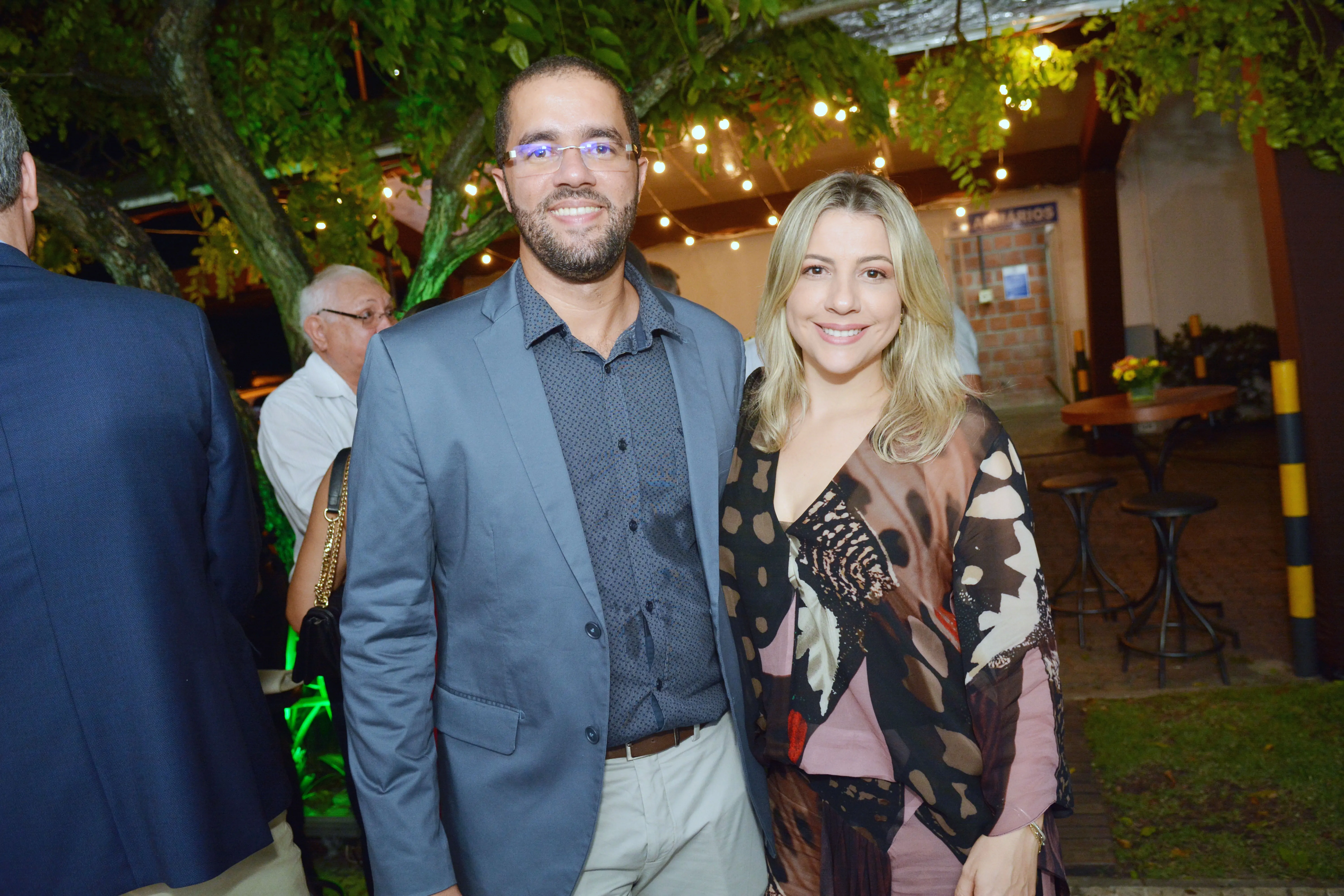 Hugo Gomes e Aline Caetano