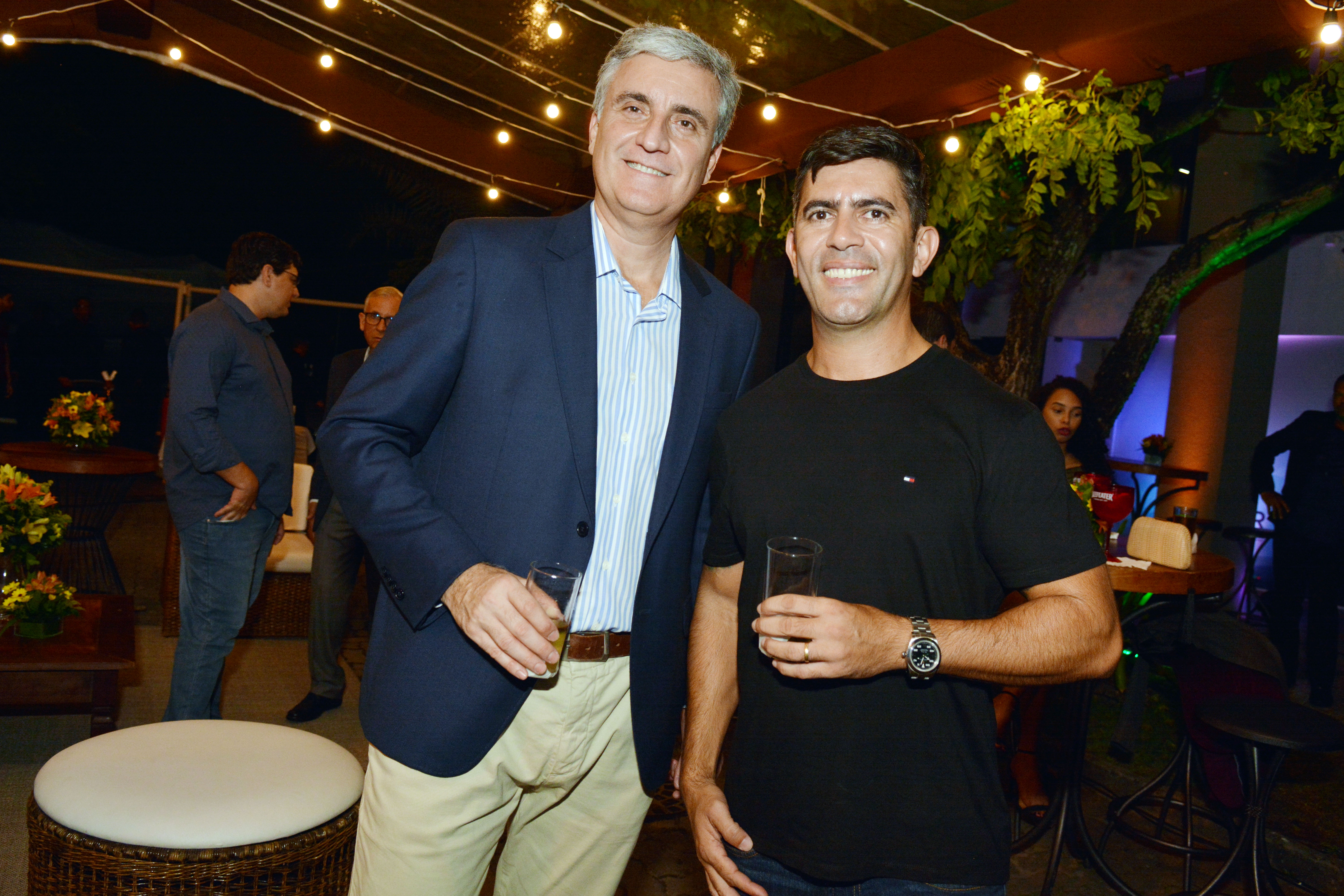 José Luis Borges e Luciano Leite