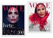 Confira as capas da Vogue Brasil com Ivete Sangalo
