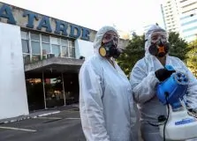 Sede do Grupo A TARDE passa por desinfecção para prevenir a Covid-19