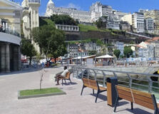 As fotos da nova Praça Cairu, que será inaugurada amanhã (30), em Salvador