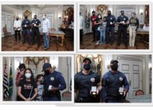 Guardas que foram humilhados por desembargador ganham medalha por conduta exemplar