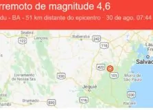 Entenda os números de magnitude dos tremores de terra na Bahia