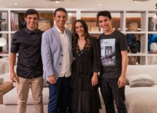 Jô Abreu celebra aniversário em família