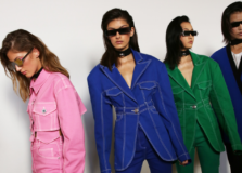 Balmain aposta no estilo dos anos 90 em uma coleção de jeans color
