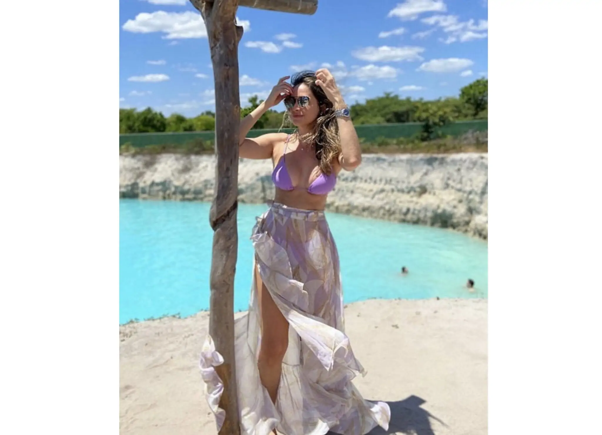 Erica Fialho. em Jericoacoara (CE).