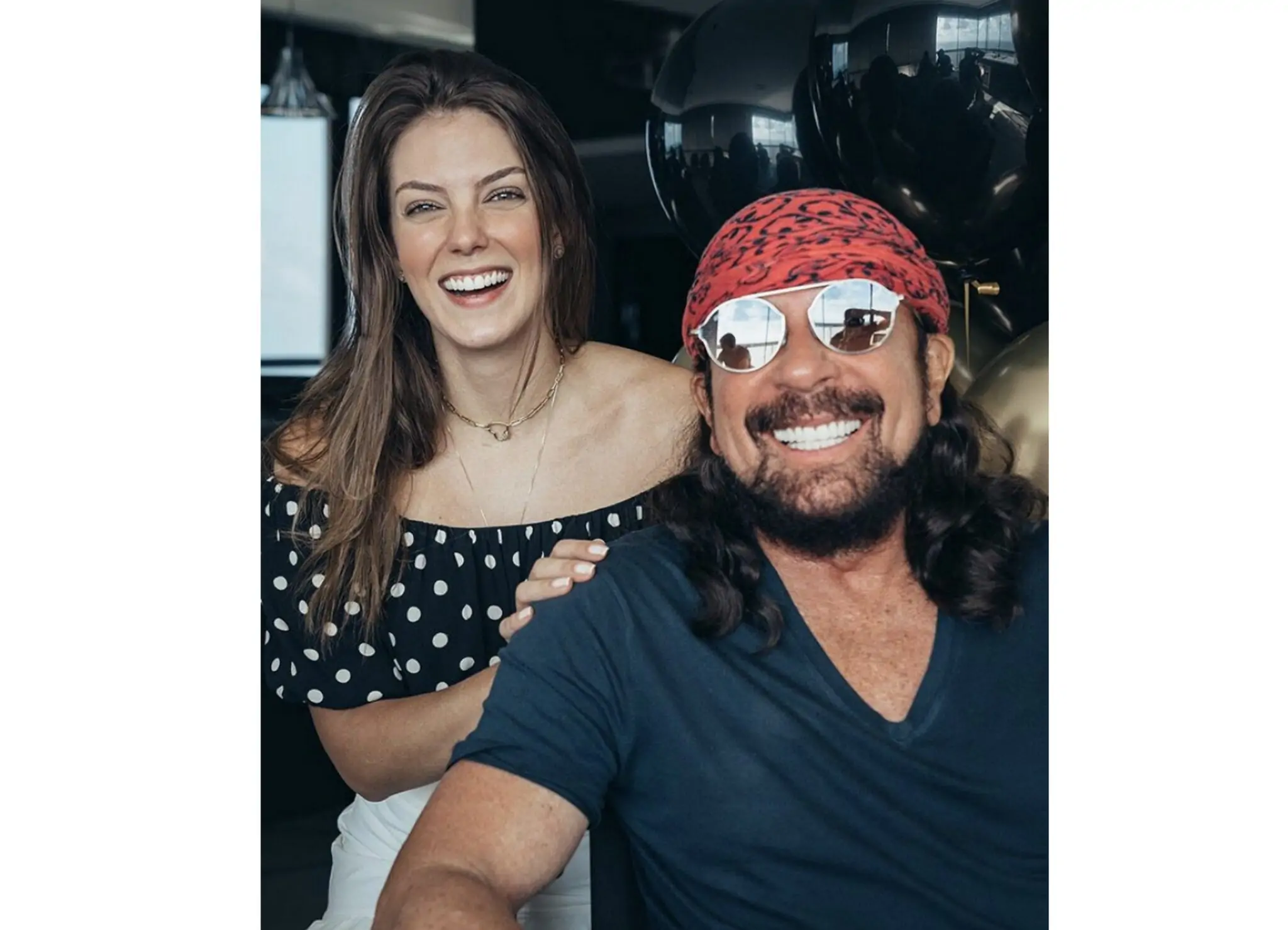 Pati Guerra e Bell Marques, em Salvador (BA).