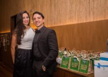 Louise e Roger Gomes, da The Body Shop, celebram parceria com o Anota Bahia