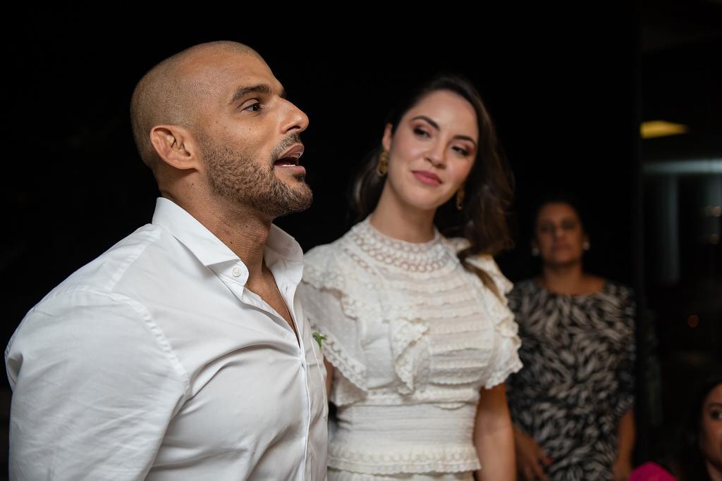 Ana Carolina Porto e Flávio Simas