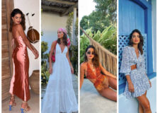 Uau 10 vezes! Só se fala nos looks de Camila Coelho em Trancoso