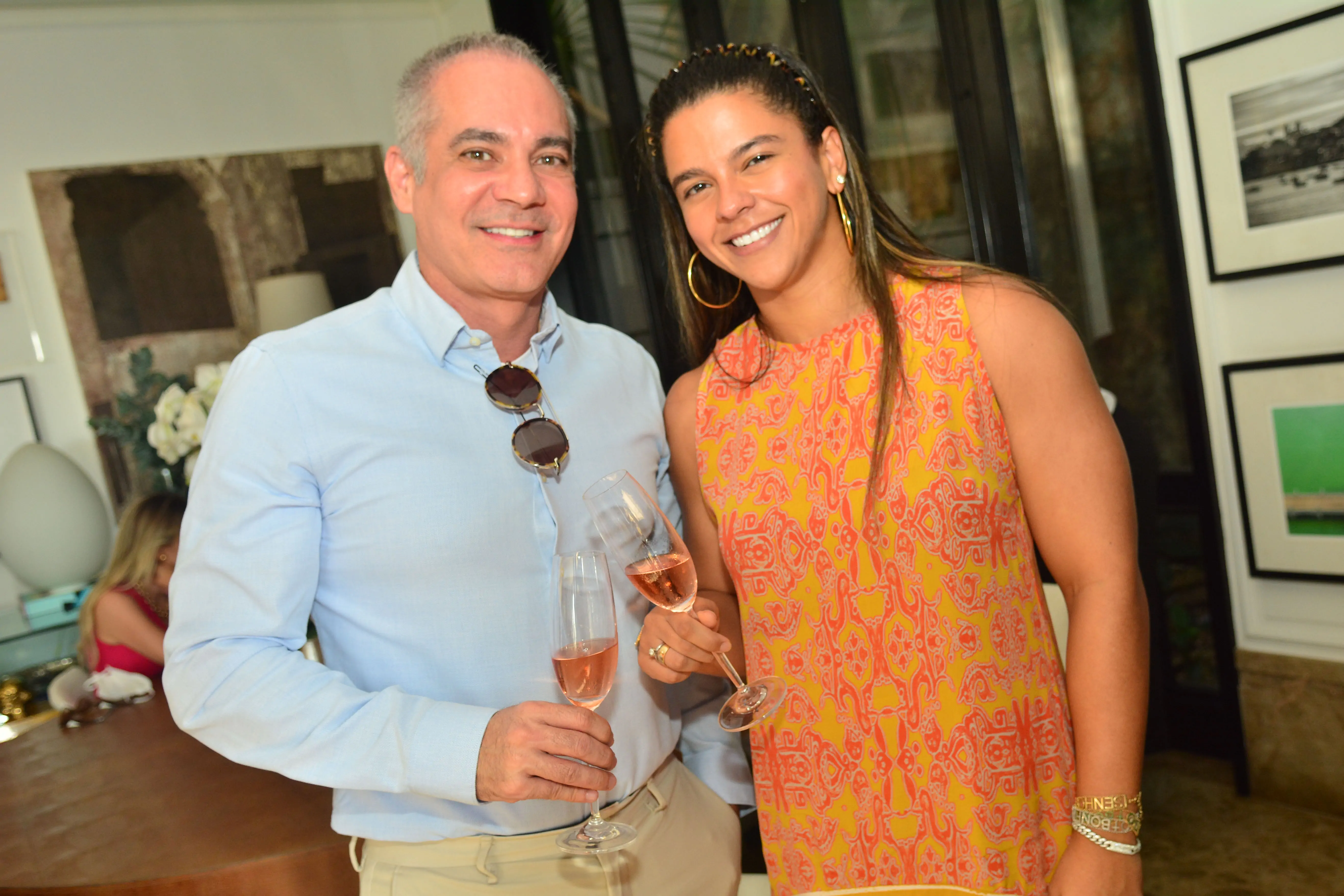 Fabrício Falcão e Marcela Mendonça 